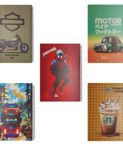 دفتر مشق 100 برگ تیما مدل جاده بسته 5 عددی