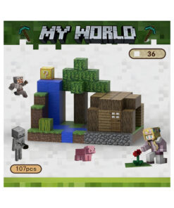 ساختنی مغناطیسی ماینکرفت کد 003 شامل 107 تکه